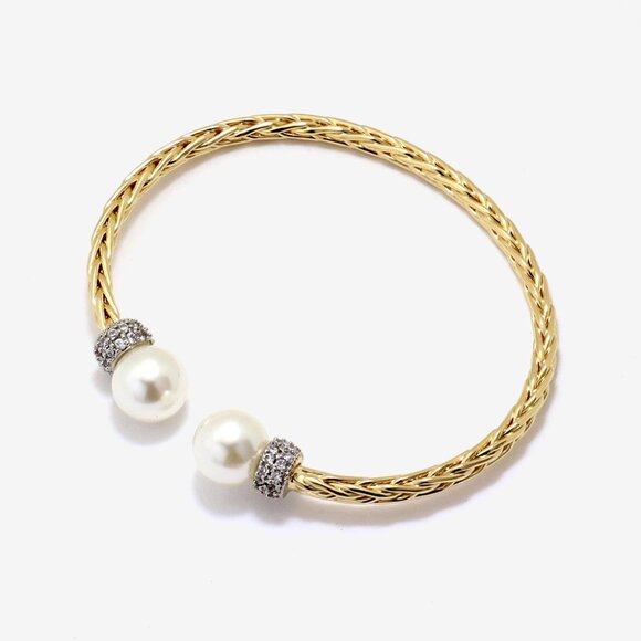 Jewelry - Pearl Tip Cuff Bracelet